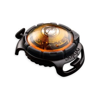 Orbiloc Leuchtanhänger Dog Dual gelb, Maße: ca. 4,8 x 3,5 x 2 cm