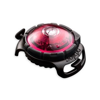 Orbiloc Leuchtanhänger Dog Dual pink, Maße: ca. 4,8 x 3,5 x 2 cm