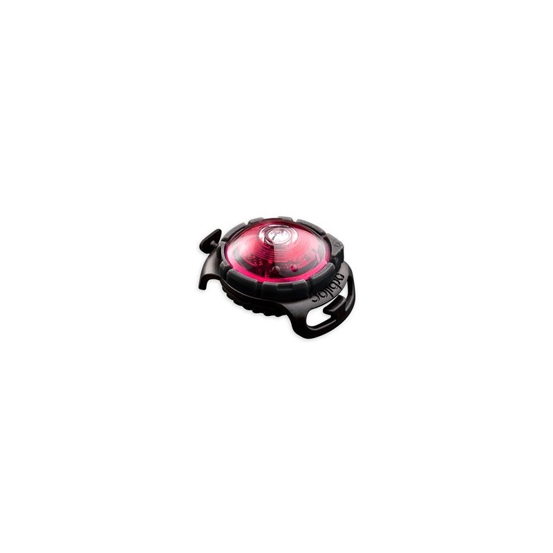Orbiloc Leuchtanhänger Dog Dual pink, Maße: ca. 4,8 x 3,5 x 2 cm