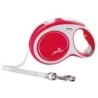 flexi Hundeleine New Comfort Gurt rot, Gr. S 5m, Länge: ca. 5 m