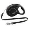 flexi Hundeleine New Classic Seil schwarz, Gr. S 5m, Länge: ca. 5 m
