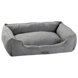 Scruffs Hundebett Manhattan dark grey, Gr. L, Maße: ca. 75 x 60 cm