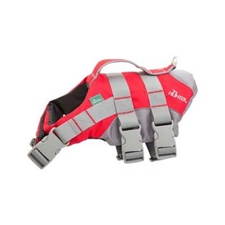 HUNTER Schwimmweste Moss rot, Gr. S, Rückenlänge: ca. 22,5 cm, Bauchumfang: ca. 44 - 55 cm, Halsumfang: ca. 28 - 37 cm