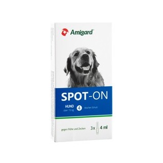 Amigard® Spot-On Anti-Parasit Hund, 3 x 4 ml