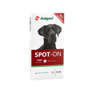 Amigard® Spot-On Anti-Parasit Hund, 3 x 6 ml