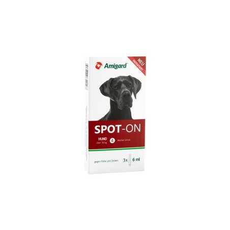 Amigard® Spot-On Anti-Parasit Hund, 3 x 6 ml