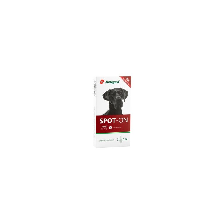 Amigard® Spot-On Anti-Parasit Hund, 3 x 6 ml