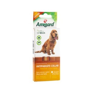 Amigard® Hunde-Schutzhalsband Anti-Parasit schwarz, Länge: ca. 60 cm