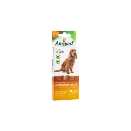 Amigard® Hunde-Schutzhalsband Anti-Parasit schwarz, Länge: ca. 60 cm