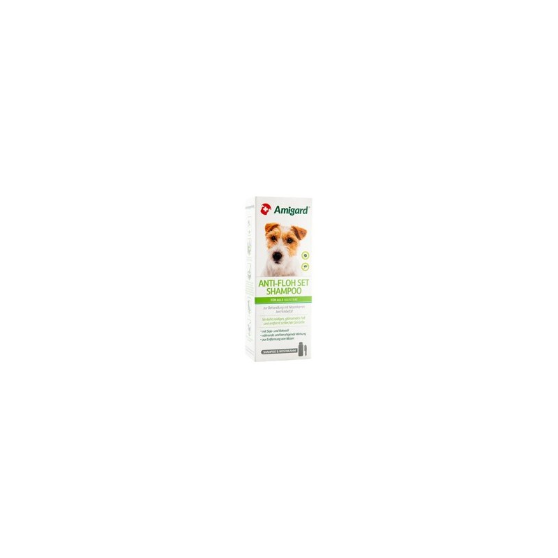 Amigard® Anti-Floh Set Shampoo & Nissenkamm