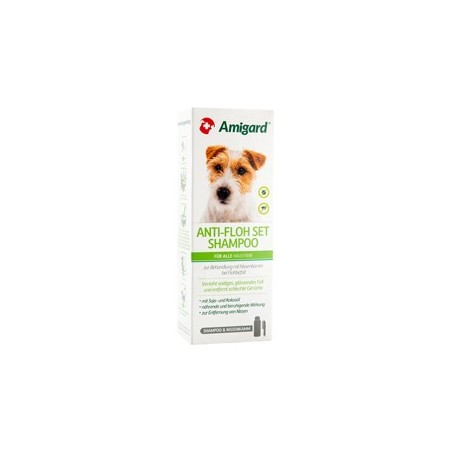 Amigard® Anti-Floh Set Shampoo & Nissenkamm