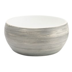 WOLTERS Hundenapf Diner Stone grau, Gr. XL, Breite: ca. 25 cm, Länge: ca. 25 cm, Höhe: ca. 10 cm
