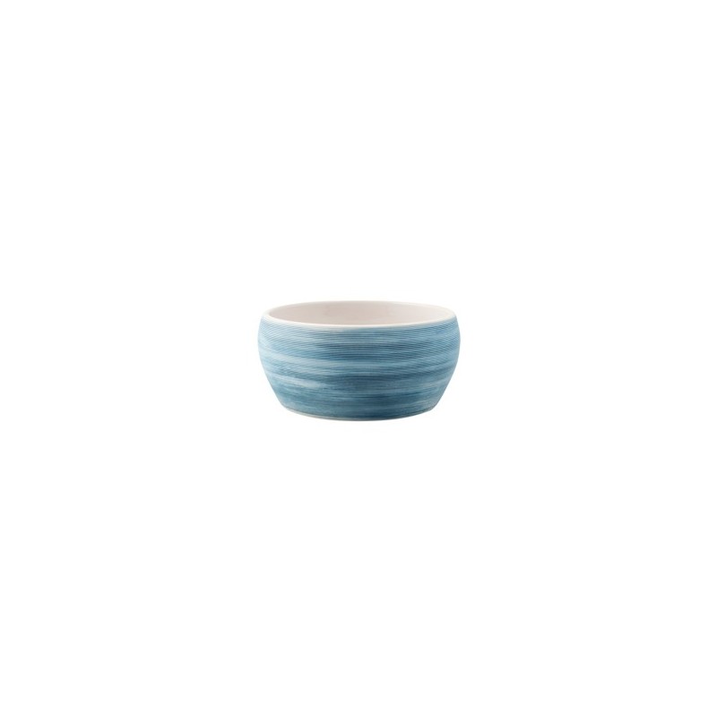 WOLTERS Hundenapf Diner Stone blau, Gr. M, Breite: ca. 14 cm, Länge: ca. 14 cm, Höhe: ca. 6,5 cm