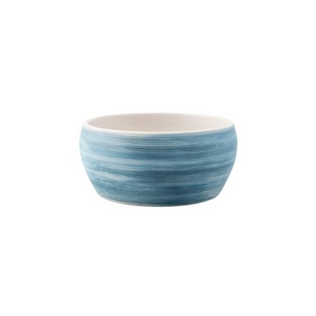 WOLTERS Hundenapf Diner Stone blau, Gr. M, Breite: ca. 14 cm, Länge: ca. 14 cm, Höhe: ca. 6,5 cm