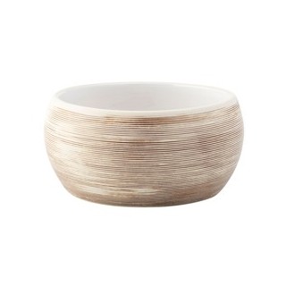 WOLTERS Hundenapf Diner Stone braun, Gr. L, Breite: ca. 18,5 cm, Länge: ca. 18,5 cm, Höhe: ca. 8,5 cm