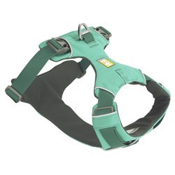 Ruffwear Hundegeschirr Front Range™ Harness aurora teal, Gr. XXS, Breite: ca. 2 cm, Brustumfang: ca. 33 - 43 cm