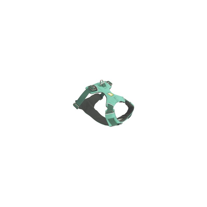Ruffwear Hundegeschirr Front Range™ Harness aurora teal, Gr. XXS, Breite: ca. 2 cm, Brustumfang: ca. 33 - 43 cm