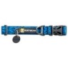Ruffwear Hundehalsband Flat Out Collar oceanic distortion, Gr. 28cm-36cm, Länge: ca. 28 – 36 cm