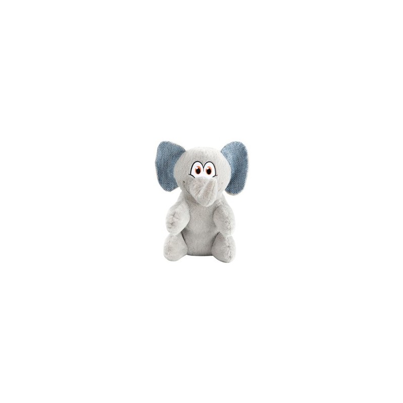 Hunde-Plüschspielzeug Elefant Henny grau, Länge: ca. 38 cm