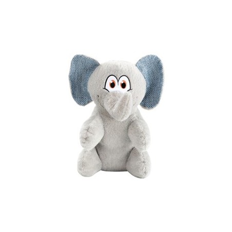 Hunde-Plüschspielzeug Elefant Henny grau, Länge: ca. 38 cm