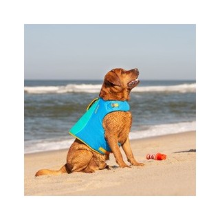 Ruffwear Hundeschwimmweste Float Coat blue dusk, Gr. XXS, Rückenlänge: ca. 18,5 cm, Brustumfang: ca. 33 - 43 cm, Halsumfang: