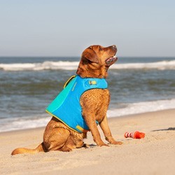 Ruffwear Hundeschwimmweste Float Coat blue dusk, Gr. XXS, Rückenlänge: ca. 18,5 cm, Brustumfang: ca. 33 - 43 cm, Halsumfang:
