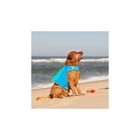Ruffwear Hundeschwimmweste Float Coat blue dusk, Gr. XXS, Rückenlänge: ca. 18,5 cm, Brustumfang: ca. 33 - 43 cm, Halsumfang: