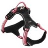 WOLTERS Hundegeschirr Active Pro rot/silber, Breite: ca. 3 cm, Brustumfang: ca. 40 - 47,5 cm, Halsumfang: ca. 24 - 32 cm