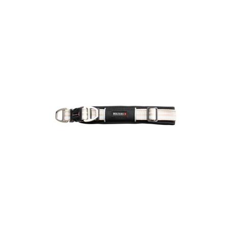 WOLTERS Hundehalsband Active Pro champagner/silber, Breite: ca. 3 cm, Länge: ca. 35 - 40 cm