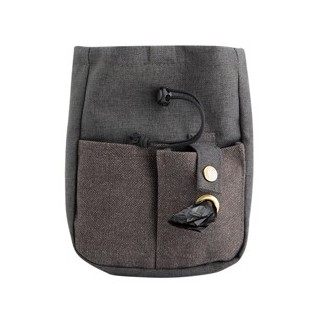 Cloud7® Leckerlitasche Goody Bag grau, Maße: ca. 20 x 17 cm