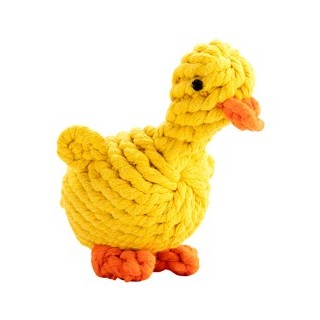 Laboni Hundespielzeug Emma Ente gelb, Maße: ca. 16 x 16 x 7 cm