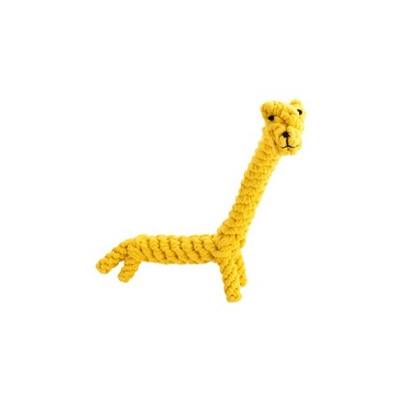 Laboni Hundespielzeug Greta Giraffe gelb, Länge: ca. 40 cm