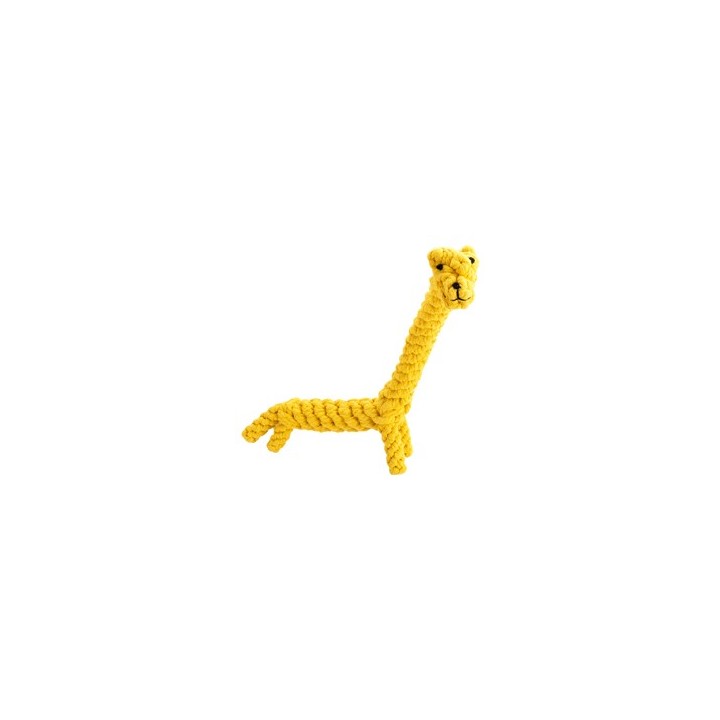 Laboni Hundespielzeug Greta Giraffe gelb, Länge: ca. 40 cm