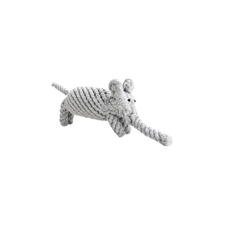 Laboni Hundespielzeug Elton Elefant grau, Maße: ca. 33 x 8 x 10 cm