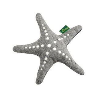 HUNTER Hunde-Plüschspielzeug Skagen Seestern grau/blau, Länge: ca. 20 cm