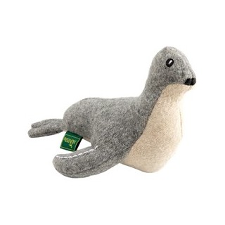 HUNTER Hunde-Plüschspielzeug Skagen Seerobbe grau, Länge: ca. 25 cm