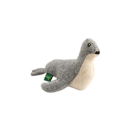 HUNTER Hunde-Plüschspielzeug Skagen Seerobbe grau, Länge: ca. 25 cm
