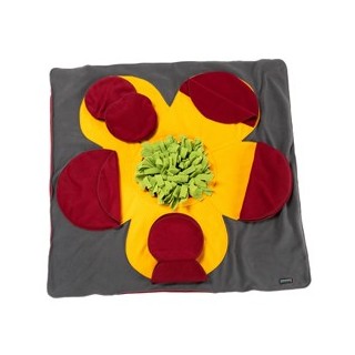 Knauder’s Best Schnüffelrasen Flower Pad bunt, Maße: ca. 90 x 90 cm