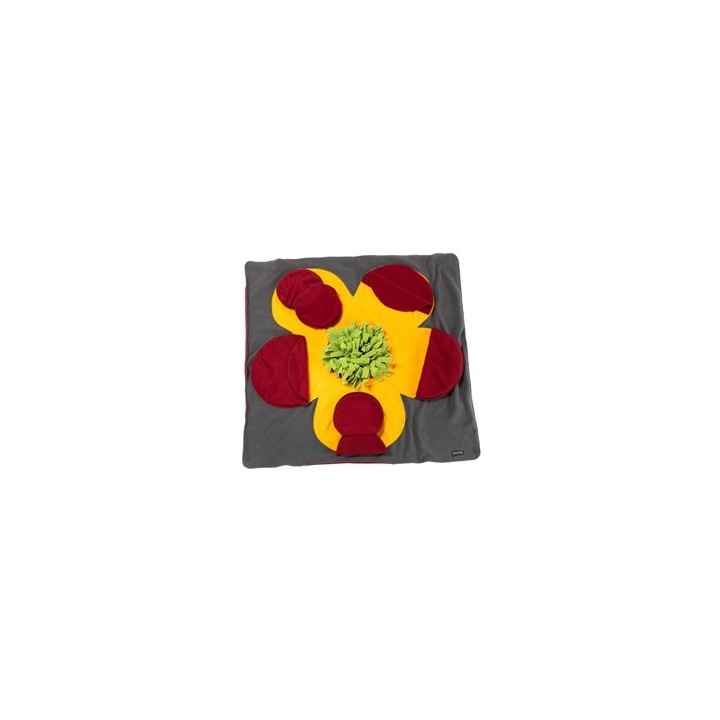 Knauder’s Best Schnüffelrasen Flower Pad bunt, Maße: ca. 90 x 90 cm