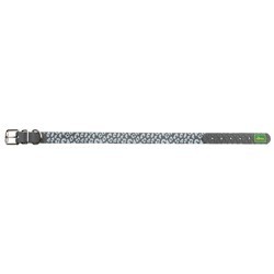 HUNTER Hundehalsband Convenience Reflect grau, Gr. 35, Breite: ca. 2 cm, Halsweite: ca. 23 - 31 cm
