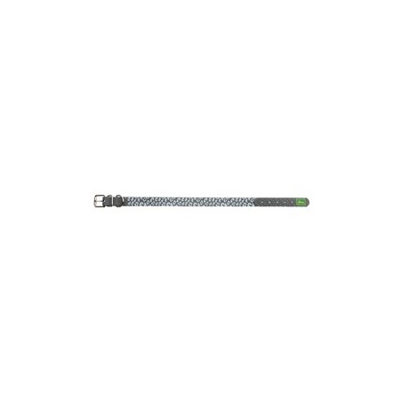 HUNTER Hundehalsband Convenience Reflect grau, Gr. 35, Breite: ca. 2 cm, Halsweite: ca. 23 - 31 cm