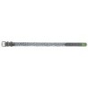 HUNTER Hundehalsband Convenience Reflect grau, Gr. 35, Breite: ca. 2 cm, Halsweite: ca. 23 - 31 cm
