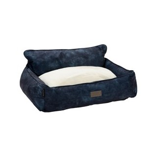 Scruffs Hundebett Kensington Box Bed blue, Gr. M, Außenmaße: ca. 60 x 50 cm