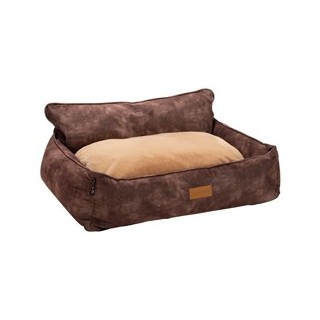 Scruffs Hundebett Kensington Box Bed brown, Gr. M, Außenmaße: ca. 60 x 50 cm