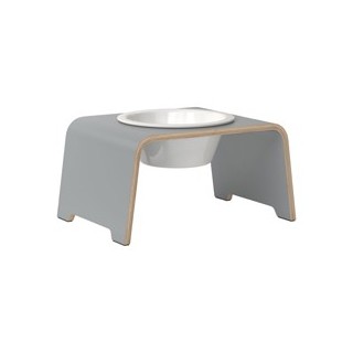 dogBar® Hundebar Single grey, Gr. M, Maße: ca. 36 x 24 x 18 cm