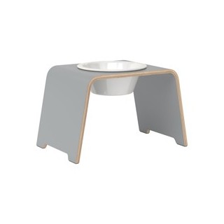 dogBar® Hundebar Single grey, Gr. M-Large, Maße: ca. 36 x 24 x 24 cm