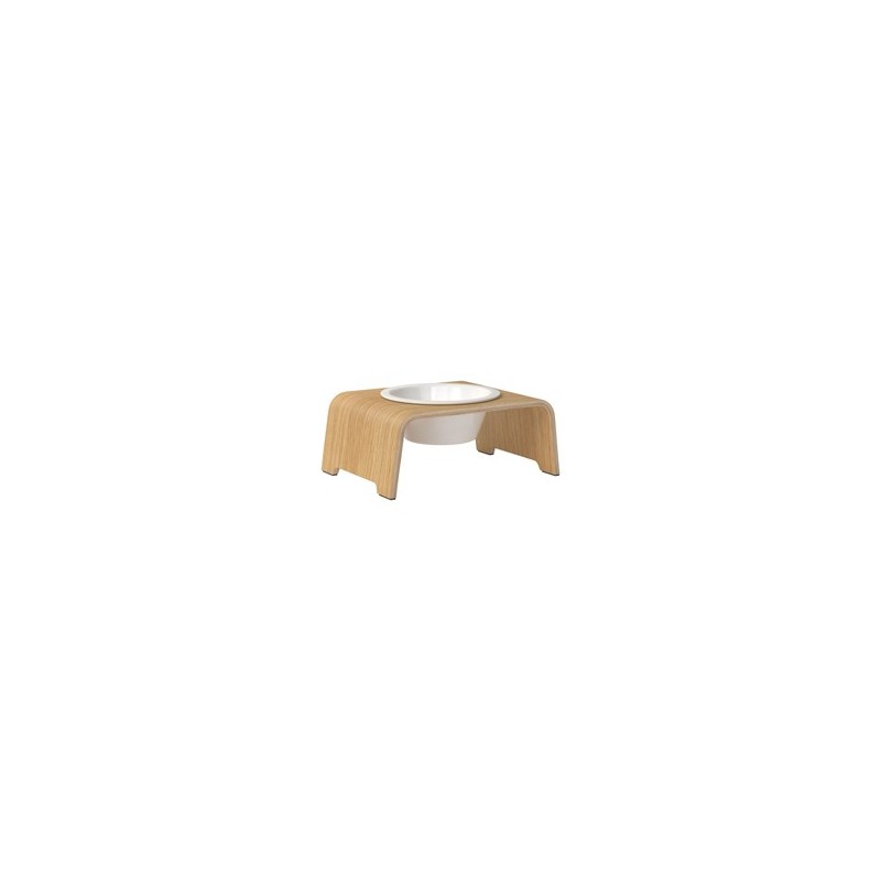 dogBar® Hundebar Single oak light, Gr. M-Small, Maße: ca. 36 x 24 x 14 cm