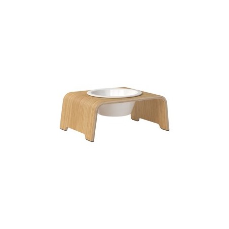 dogBar® Hundebar Single oak light, Gr. M-Small, Maße: ca. 36 x 24 x 14 cm