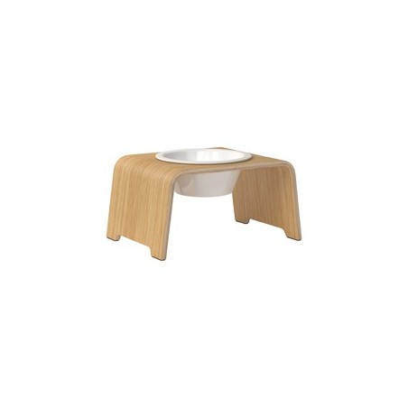 dogBar® Hundebar Single oak light, Gr. M, Maße: ca. 36 x 24 x 18 cm