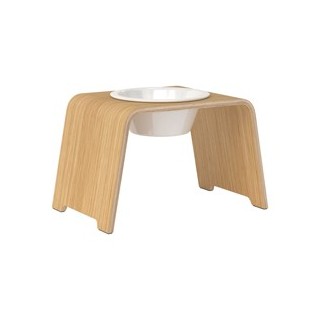 dogBar® Hundebar Single oak light, Gr. M-Large, Maße: ca. 36 x 24 x 24 cm